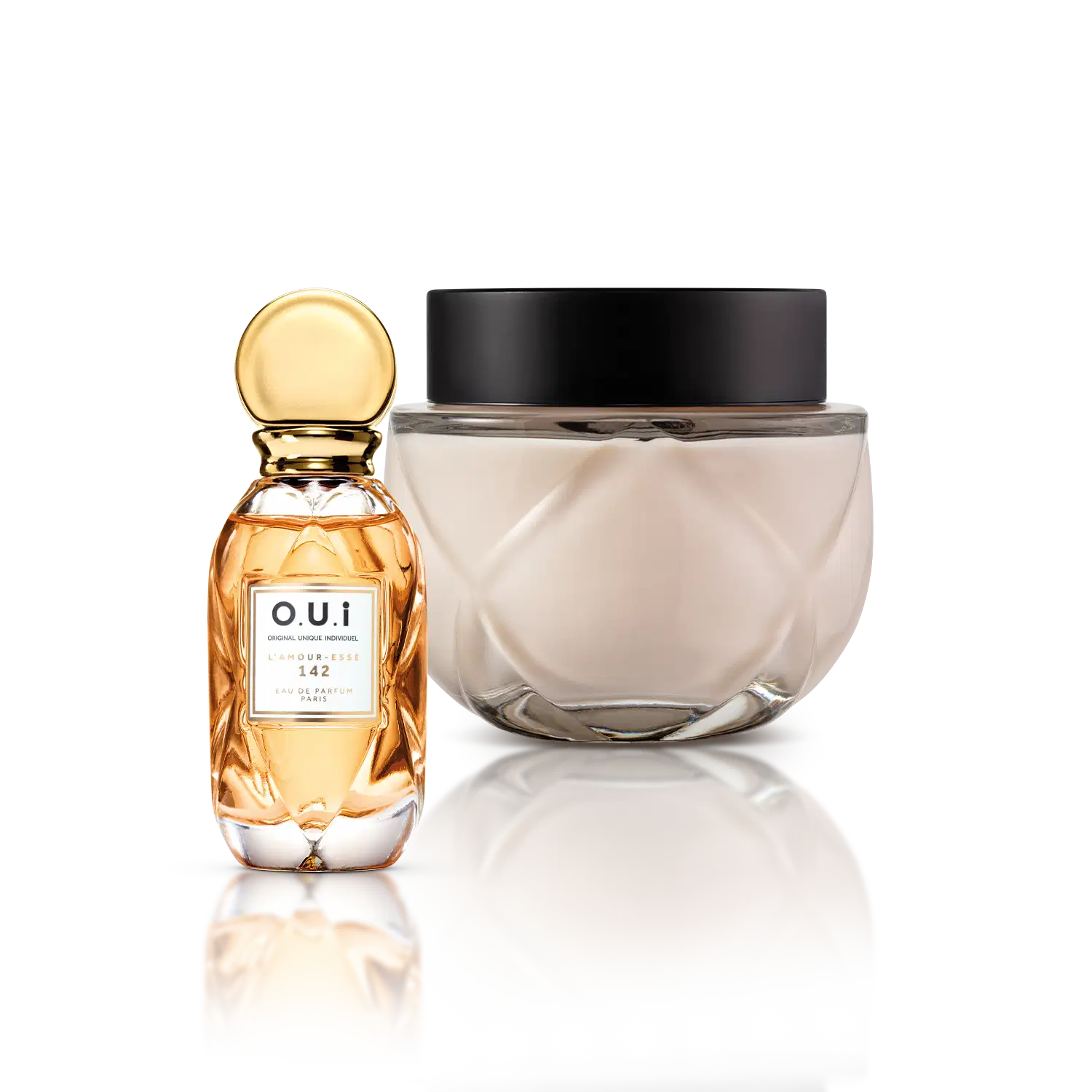 Combo O.U.i L’Amour-Esse 142: Crème Riche 200g + Eau de Parfum Feminino 30ml