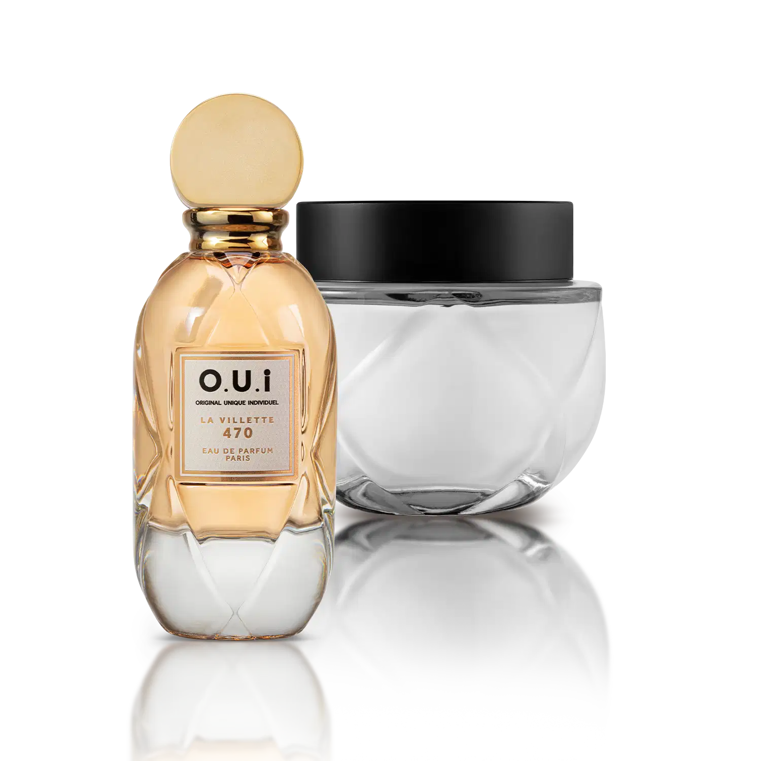 Combo O.U.i La Villette 470: Crème Riche 200g + Eau de Parfum Feminino 75ml