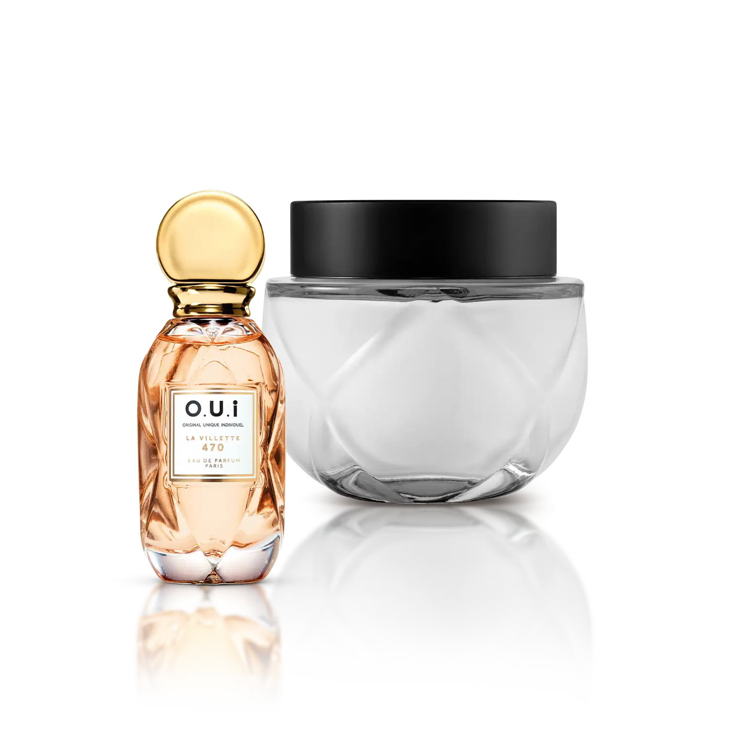 Combo O.U.i La Villette 470: Crème Riche 200g + Eau de Parfum Feminino 30ml