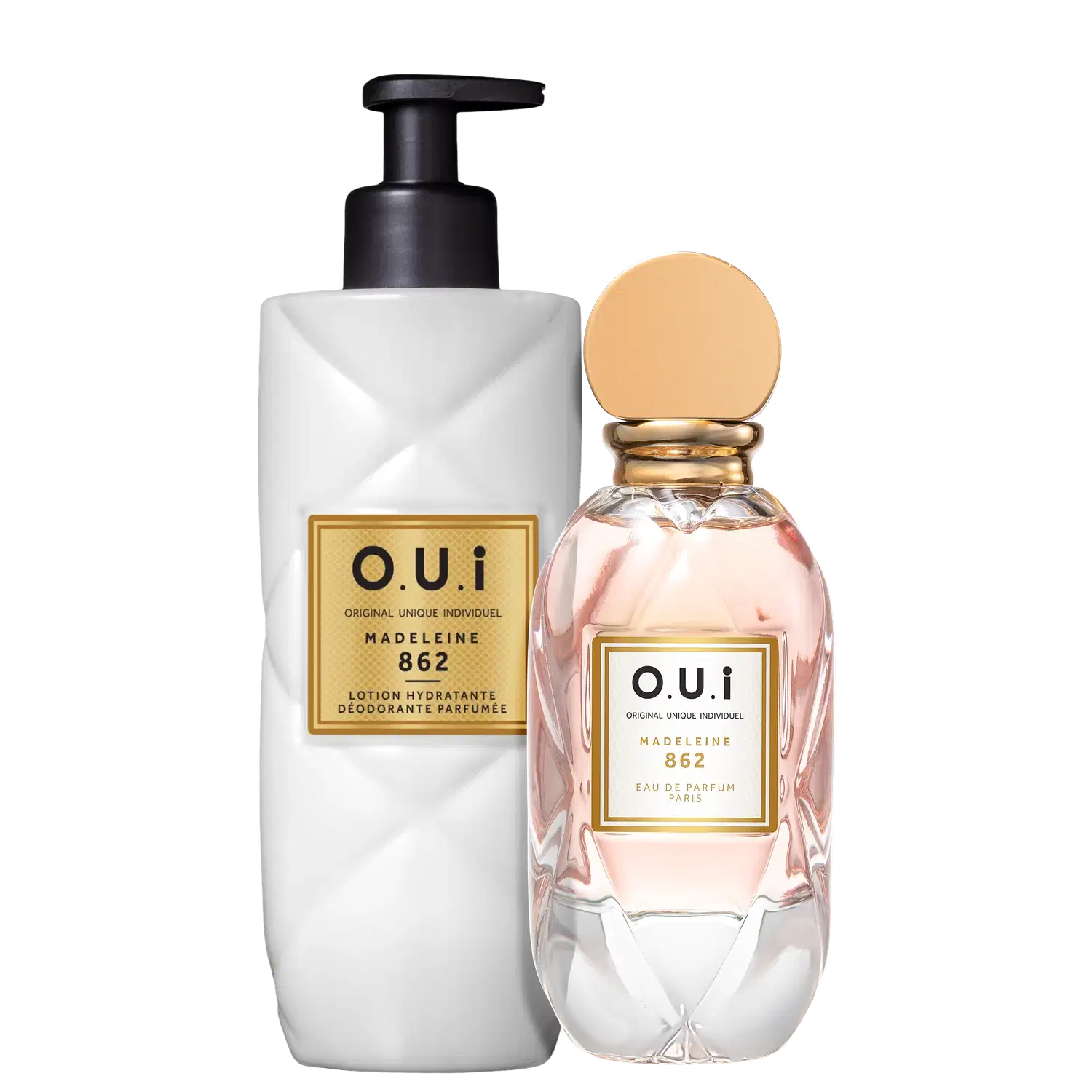 Combo Madeleine 862: Eau de Parfum 75ml + Hidratante Desodorante 400ml
