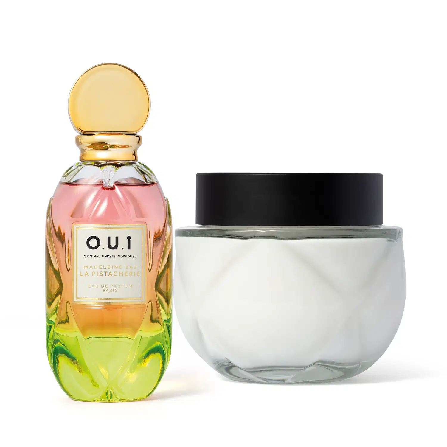 Combo Madeleine 862 La Pistacherie: Eau de Parfum 75ml + Creme Riche 200g