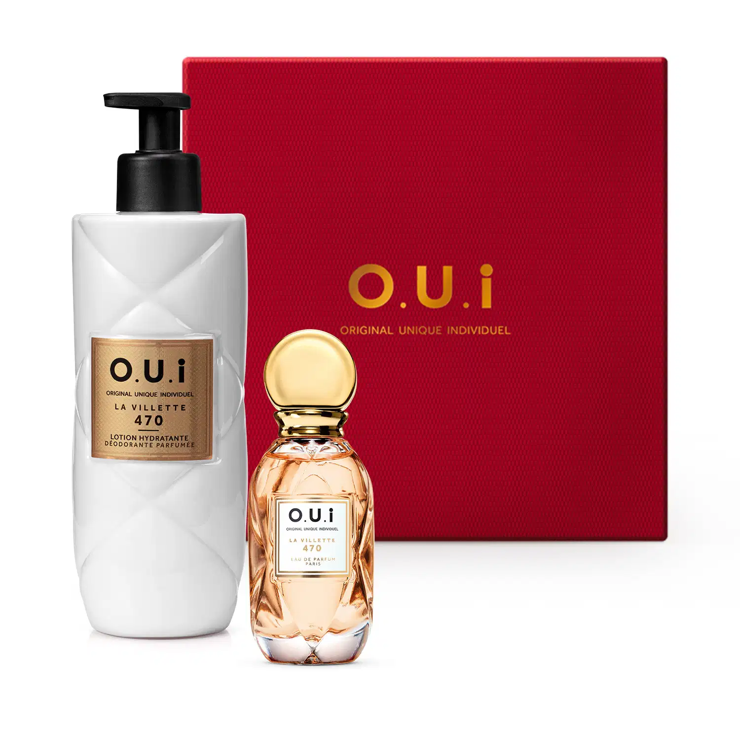 Combo La Villete 470: Eau de Parfum 30ml + Loção Hidratante 400ml + Caixa Presenteável M