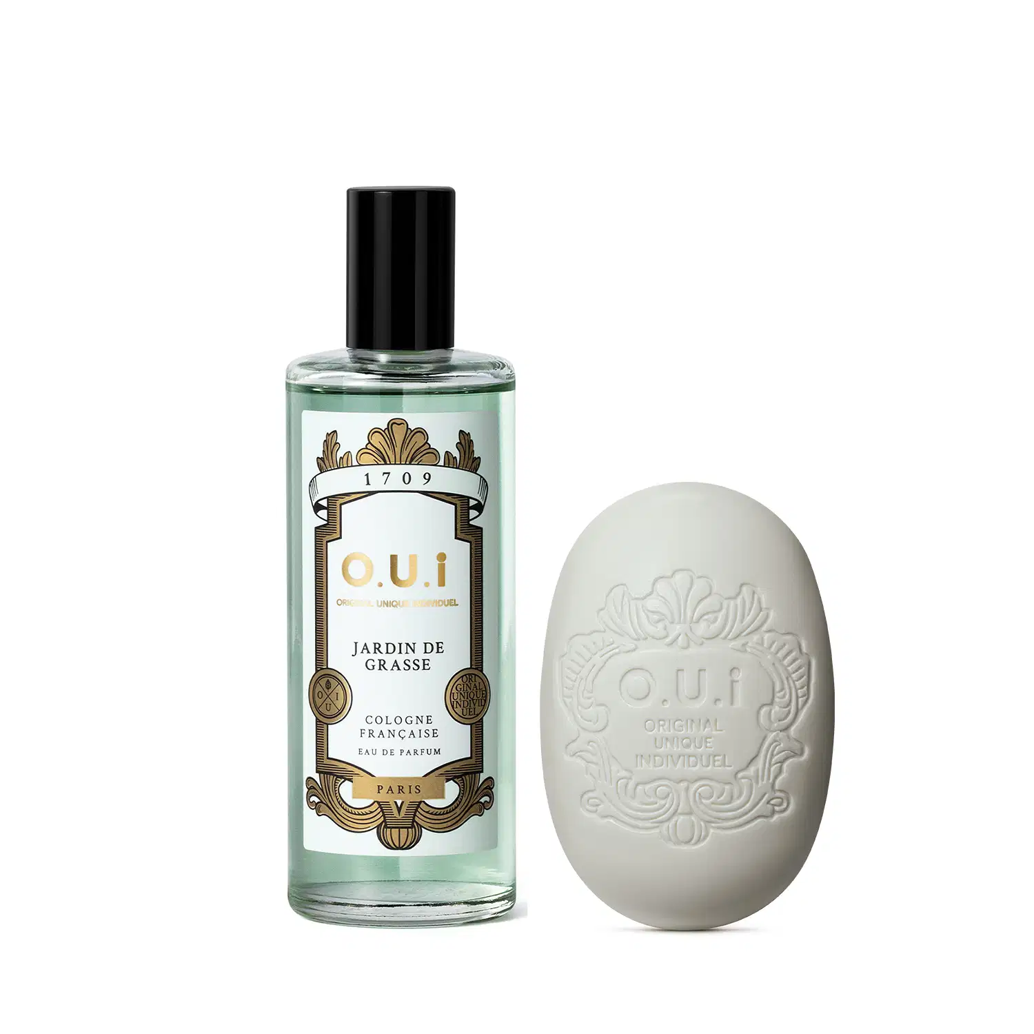 Combo O.U.i Jardin De Grasse: Eau De Parfum 100ml + Sabonete em Barra 90g