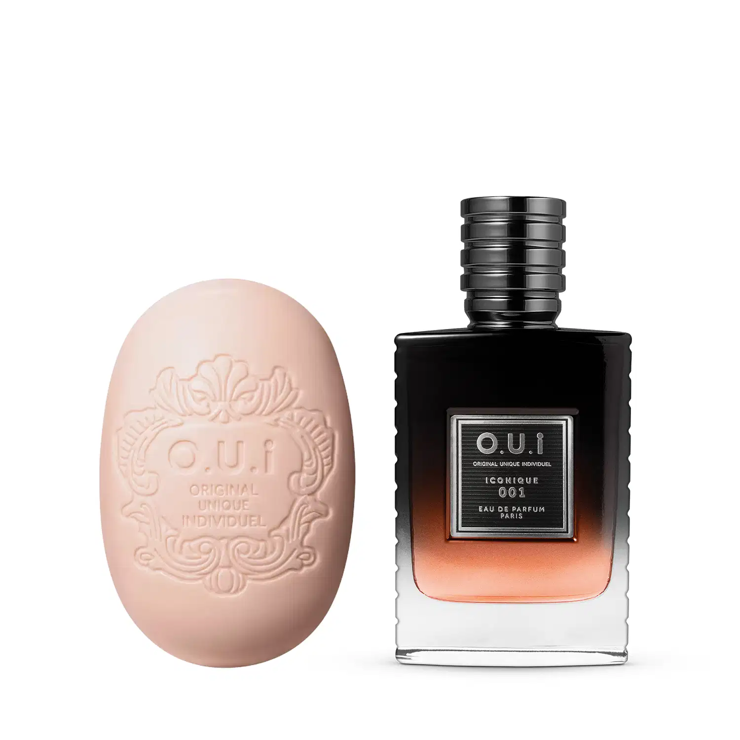 Combo O.U.i Iconique 001: Eau de Parfum 30ml + Sabonete em Barra 90g