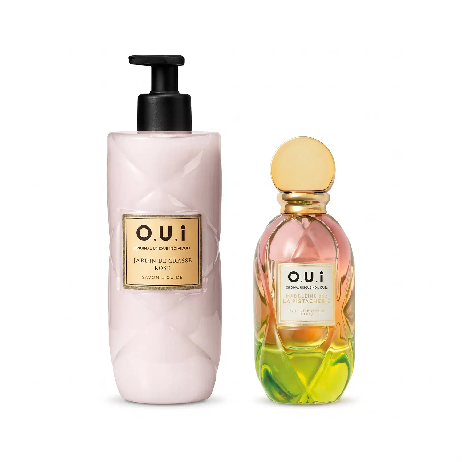 Combo Madeleine 862 La Pistacherie Eau de Parfum 75ml + Sabonete Líquido Jardin De Grasse Rose 400ml