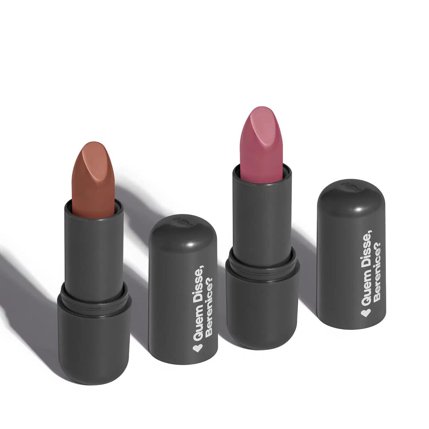 Combo Batom Efeito mate: Nude Marrom 3,8g + Rosa 3,8g > Combo Batom Efeito mate: Nude Marrom 3,8g + Rosa 3,8g