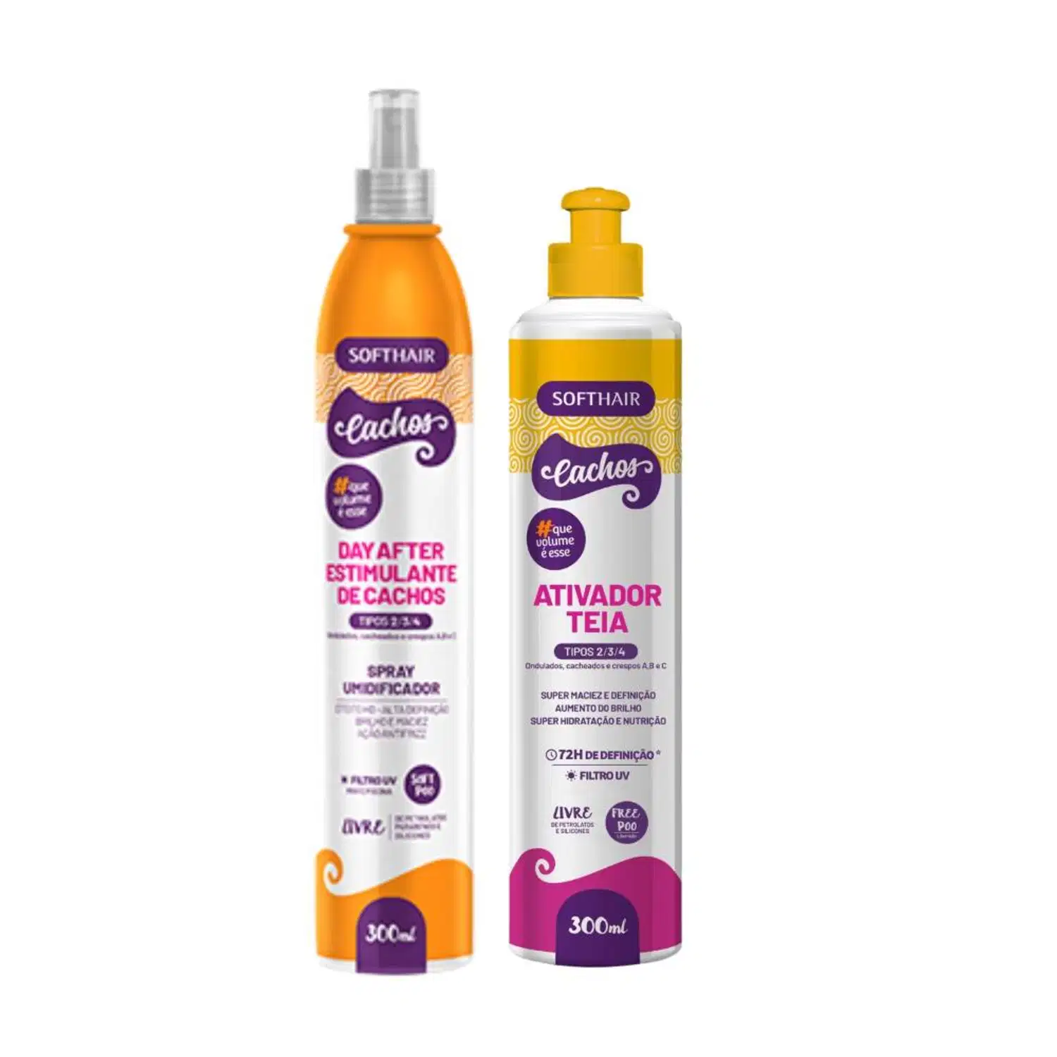 Kit Spray Day After + Ativador Teia Soft Hair — foto 2