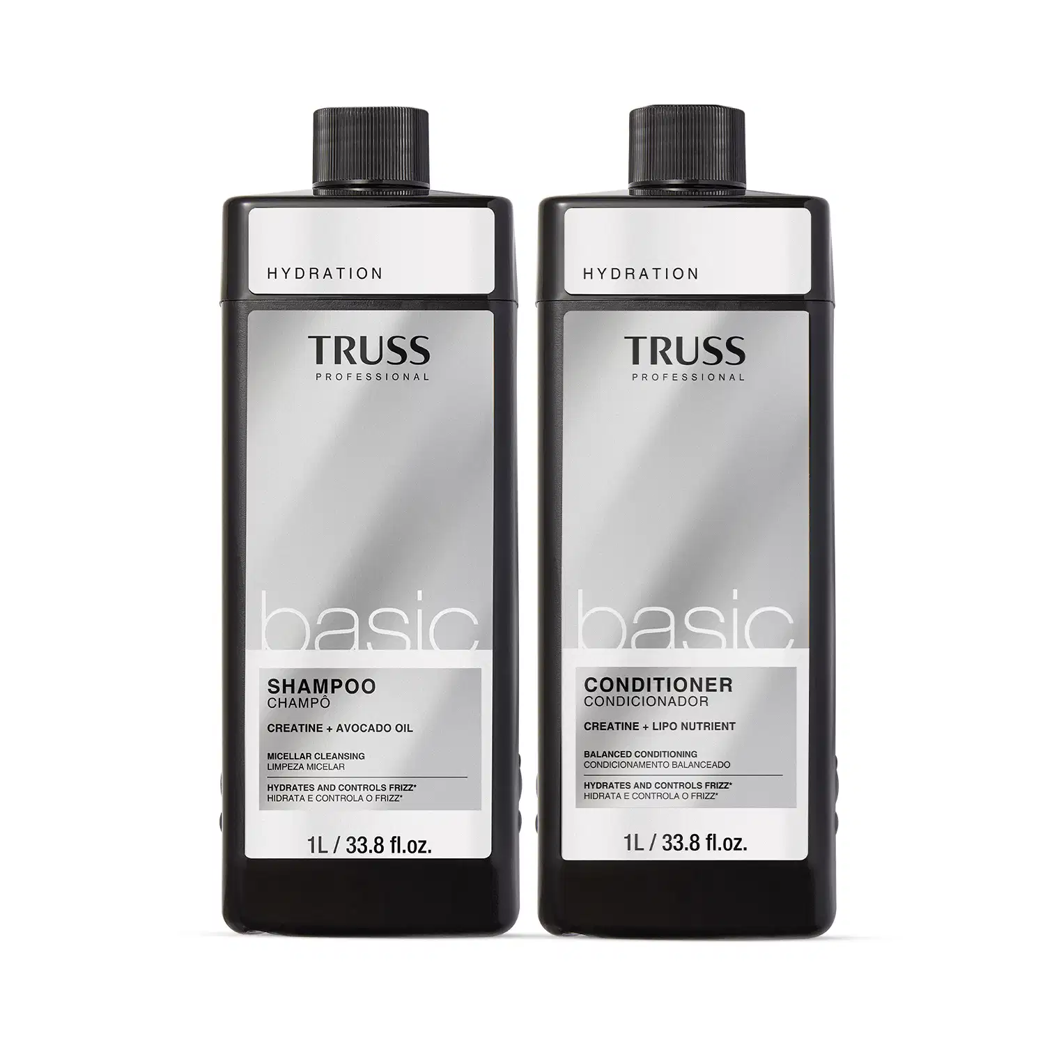 Combo Basic: Shampoo 1L + Condicionador 1L