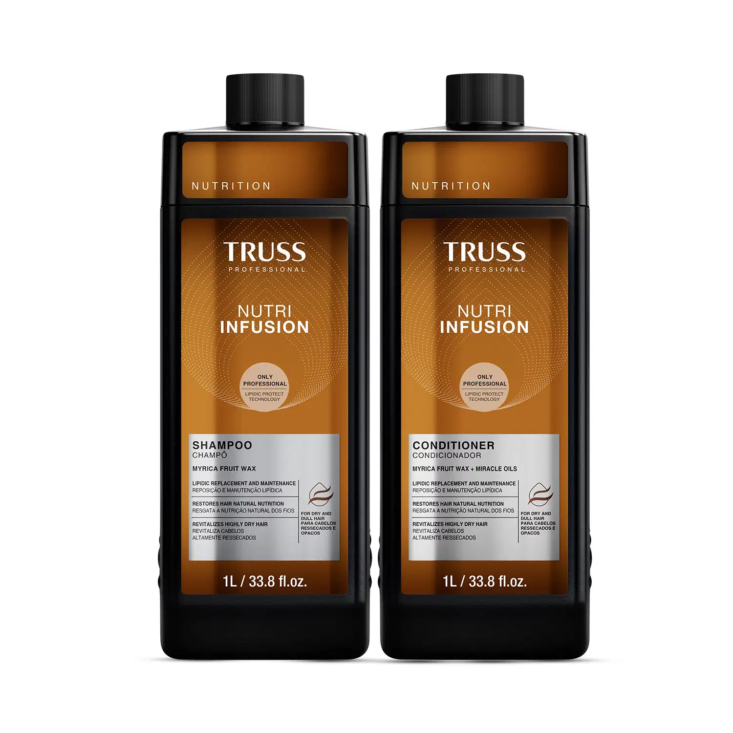 Combo Nutri Infusion: Shampoo 1L + Condicionador 1L
