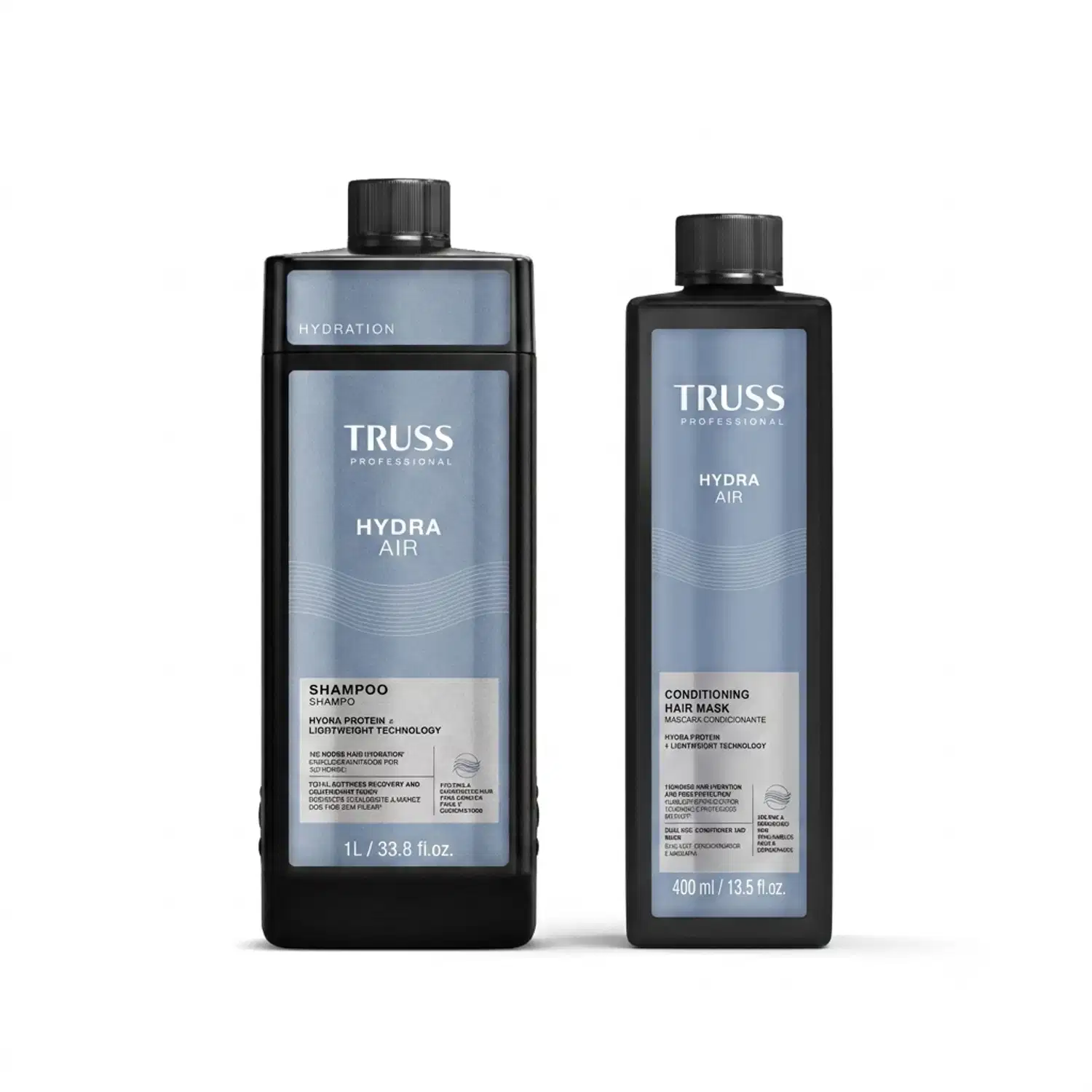 Combo Hydra Air: Shampoo 1L + CondMask Máscara Condicionante 400ml