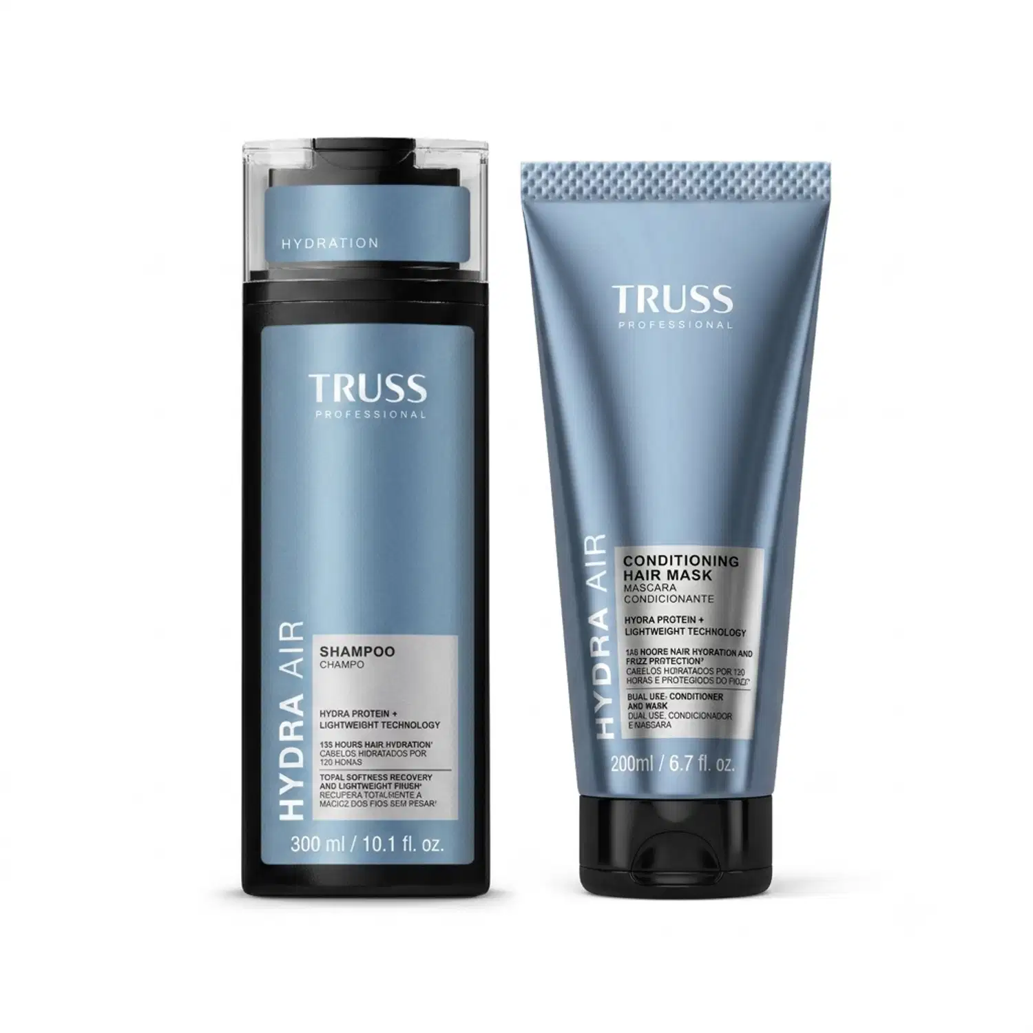 Combo Hydra Air: Shampoo 300ml + CondMask Máscara Condicionante 200ml