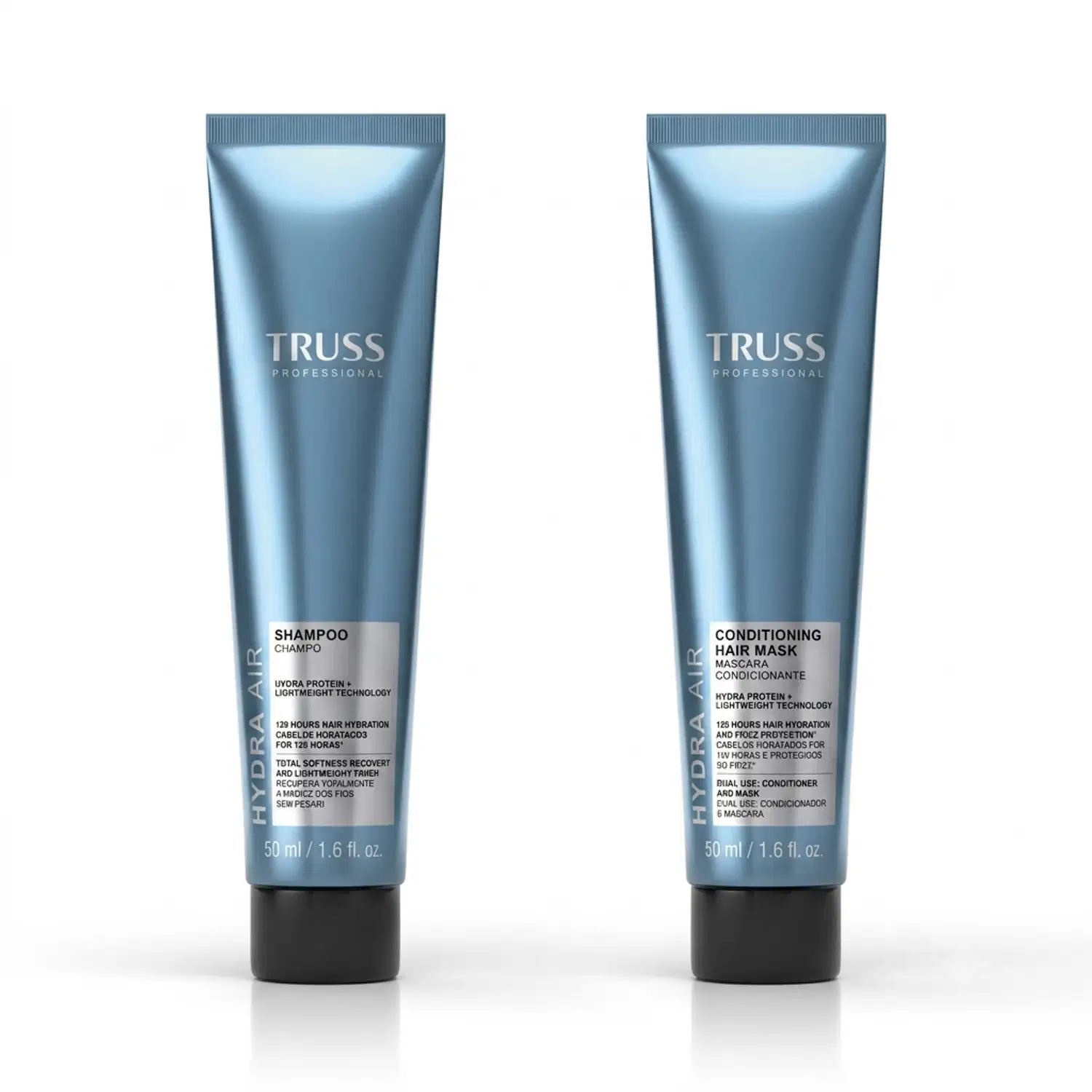 Combo Hydra Air: Shampoo 50ml + CondMask Máscara Condicionante 50ml