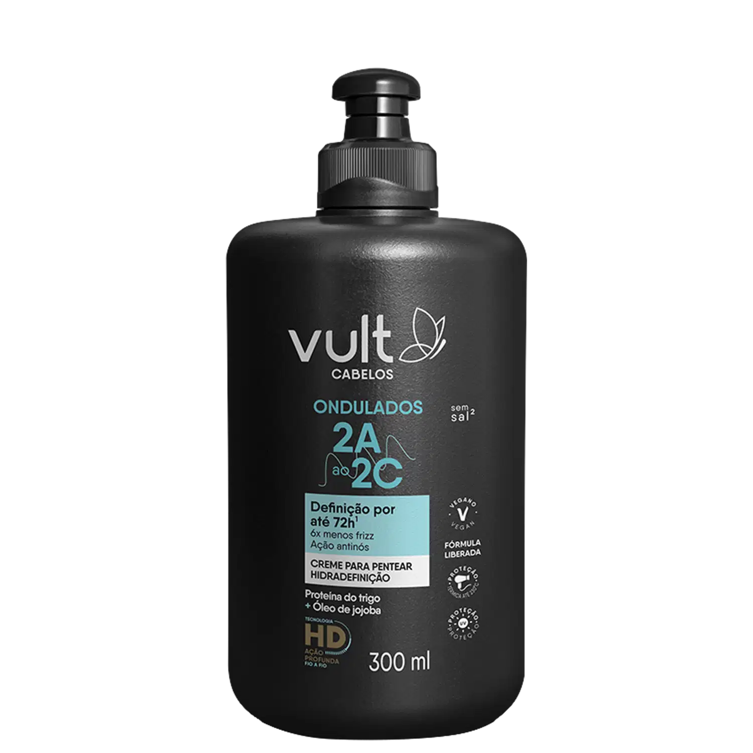 Vult Cabelos Ondulados Hidradefinição - Creme para Pentear 300ml — foto 2
