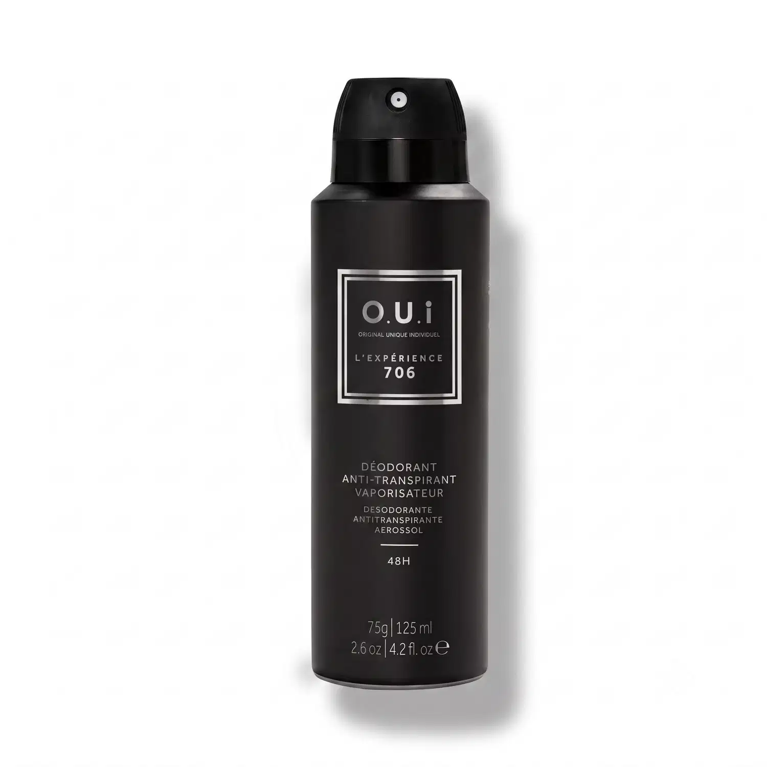O.U.i Desodorante Antitranspirante Aerossol L’Expérience 706 75g/125ml