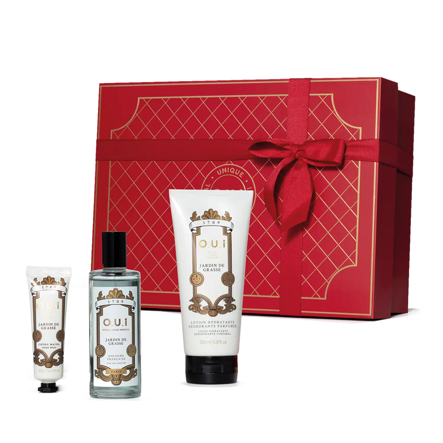 Kit Presente O.U.i Jardin de Grasse (3 itens)