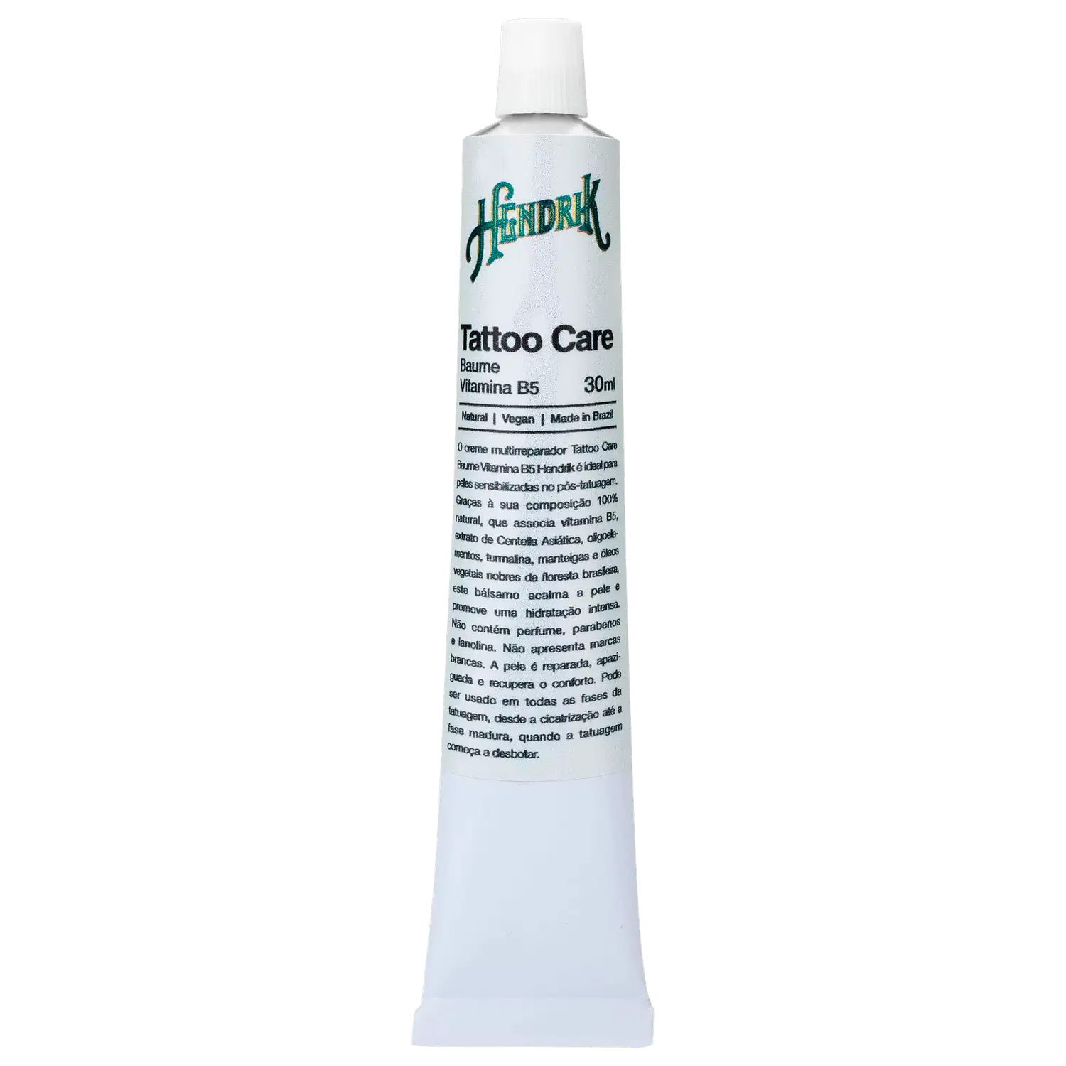 Hendrik Tattoo Care Baume Cicatrizante Vitamina B5 - Hidratante para Tatuagem 30ml