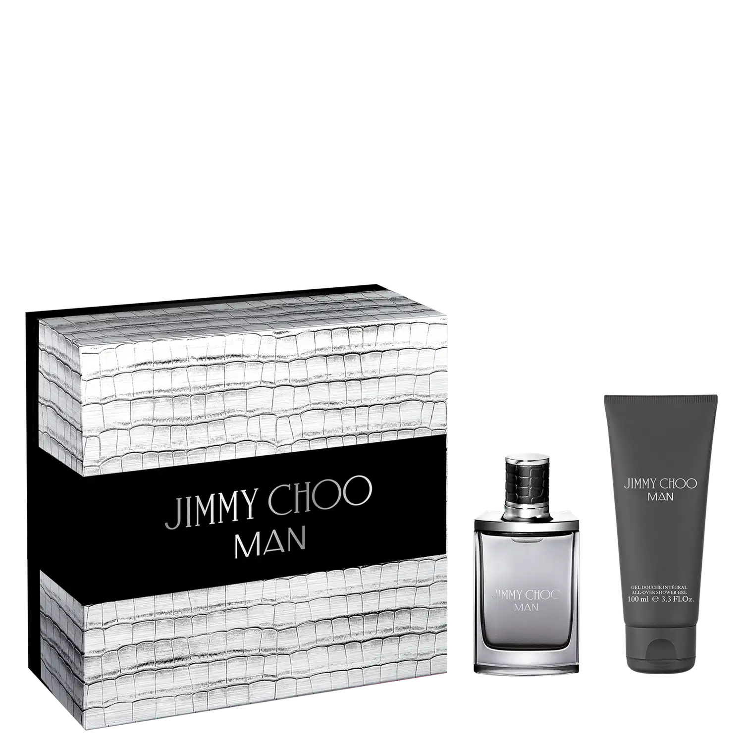 Conjunto Jimmy Choo Man Jimmy Choo Eau de Toilette - Perfume Masculino 50ml + Gel de Banho 100ml
