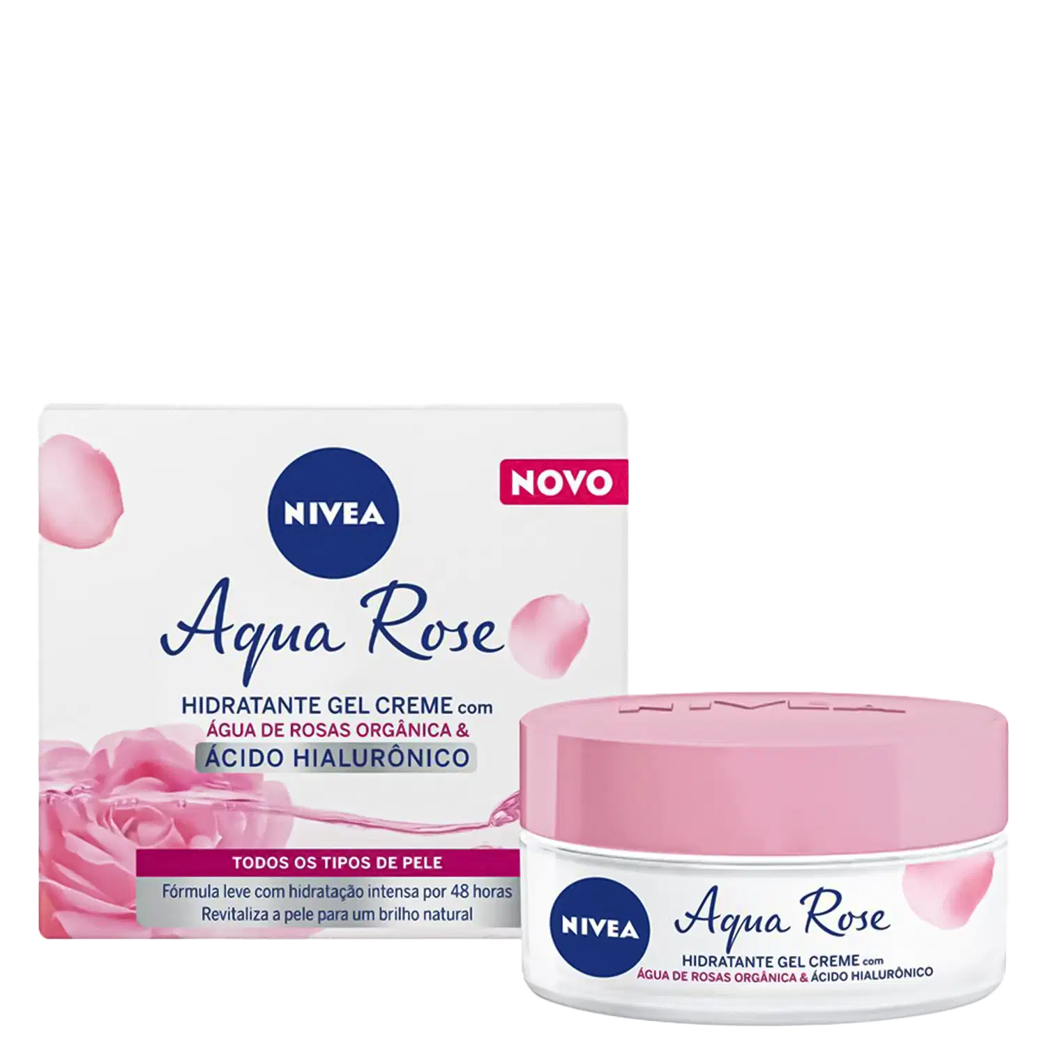 NIVEA Aqua Rose - Hidratante Gel Creme 50ml