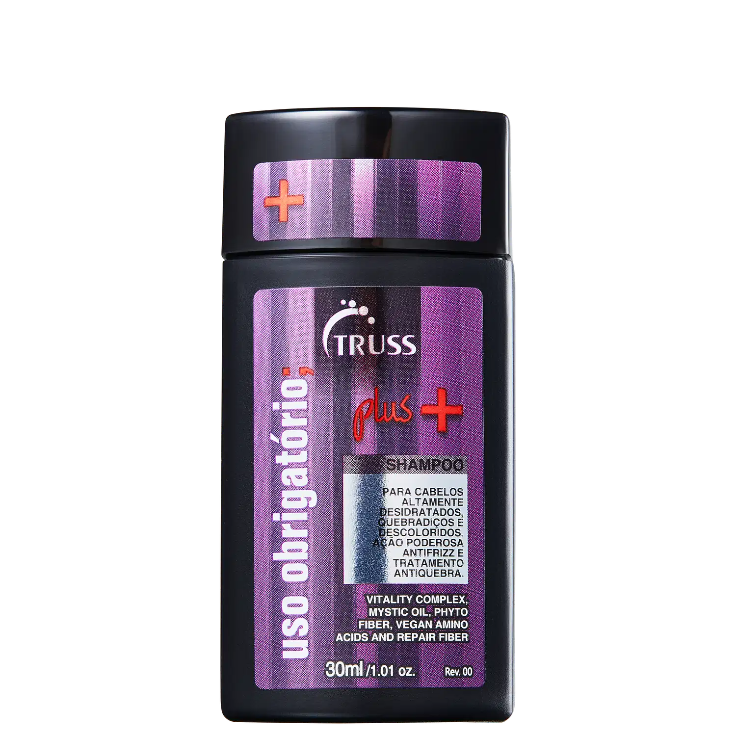 Shampoo Uso Obrigatório; Plus+ Travel Size 30ml