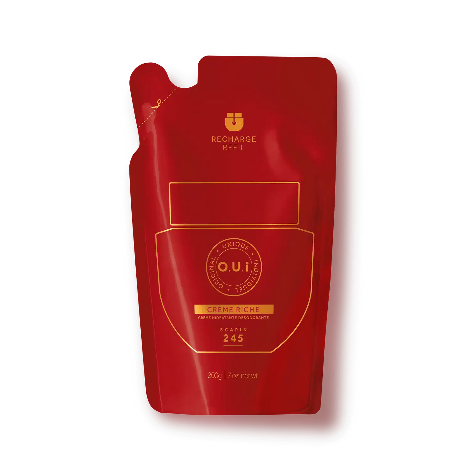 O.U.i Scapin 245 - Creme Riche Hidratante Corporal Refil 200g