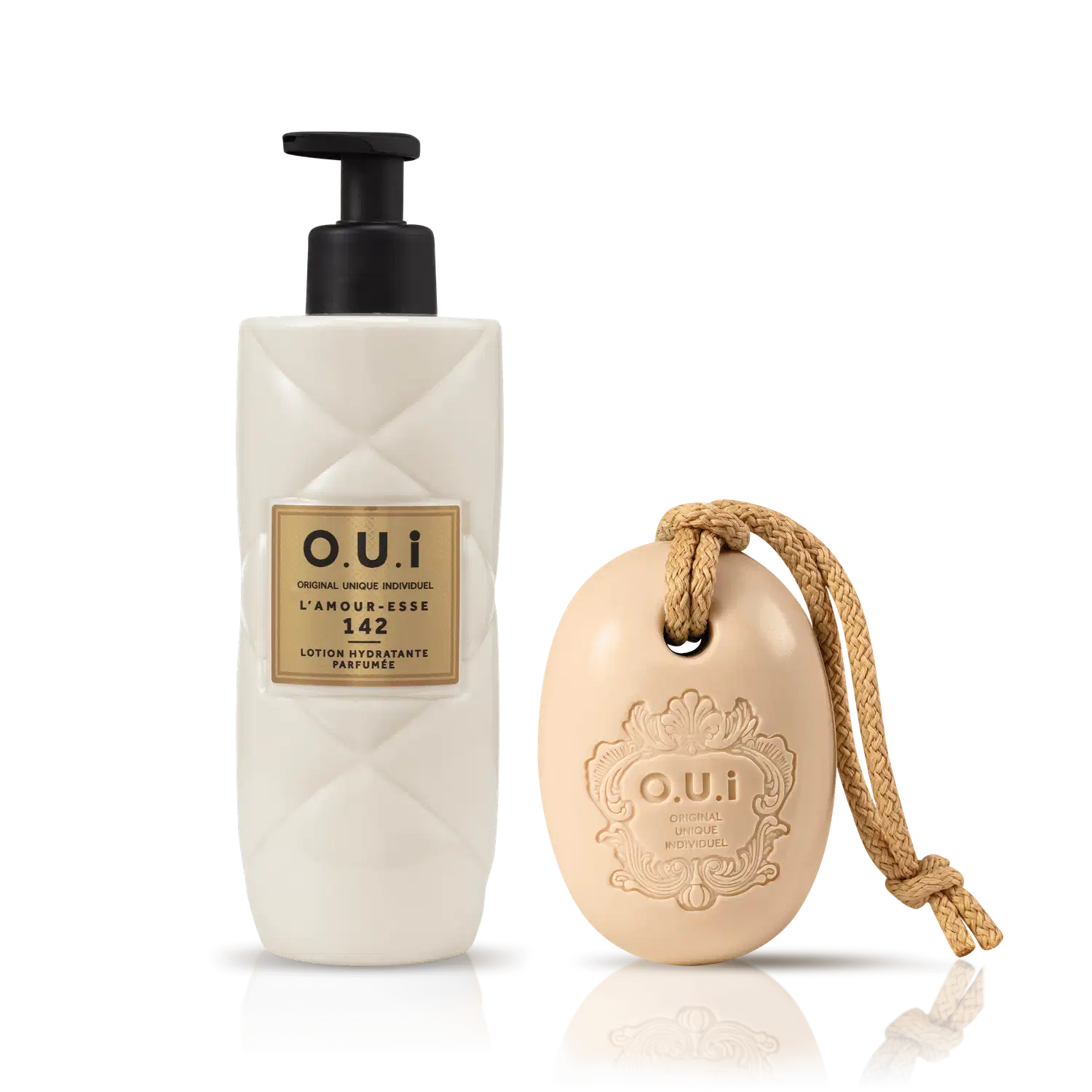 O.U.i Kit L’Amour-Esse 142 - Loção 400ml + Sabonete Barra 190g