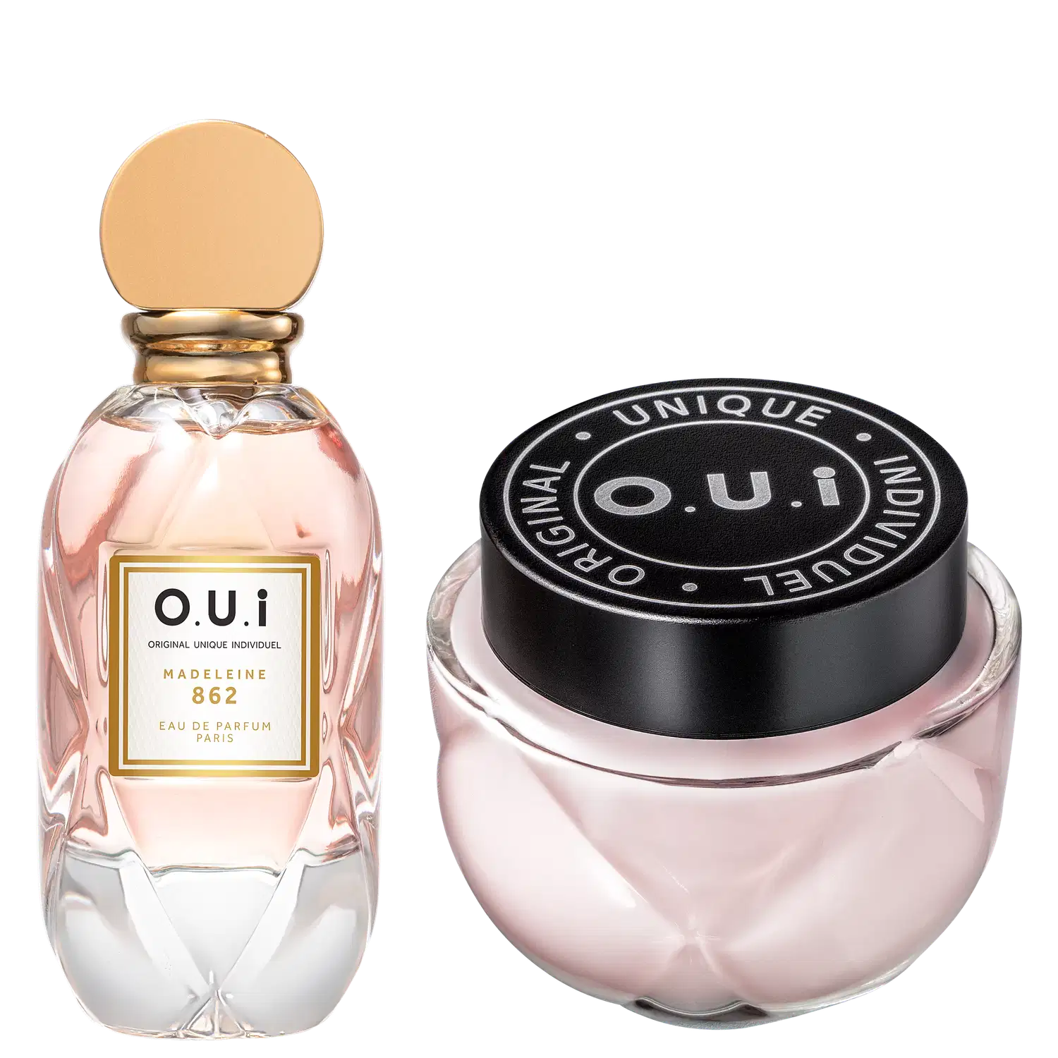 Kit O.U.i Madeleine 862 Feminino - Eau de Parfum 75ml + Creme Hidratante Corporal 200g