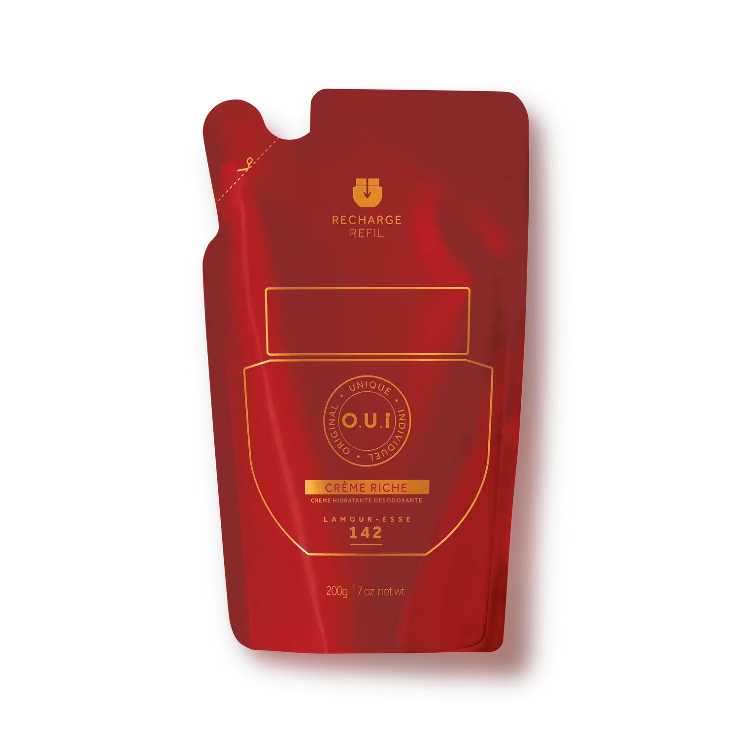 O.U.i Refil Hidratante Desodorante Crème Riche L’Amour-Esse 142 200g
