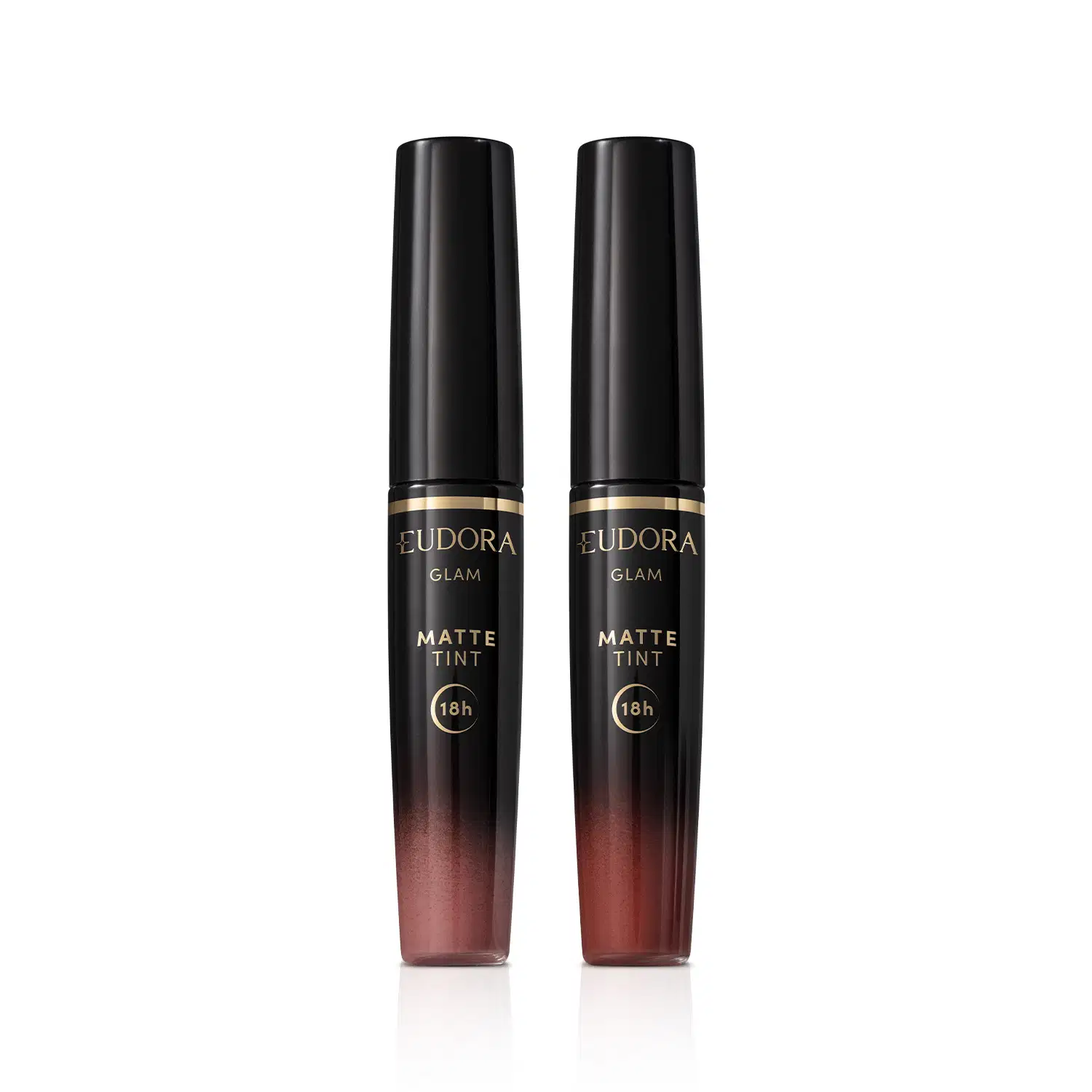 Combo Batom Líquido Matte Tint: Rosé Vintage 4ml + Castanho Divino 4ml