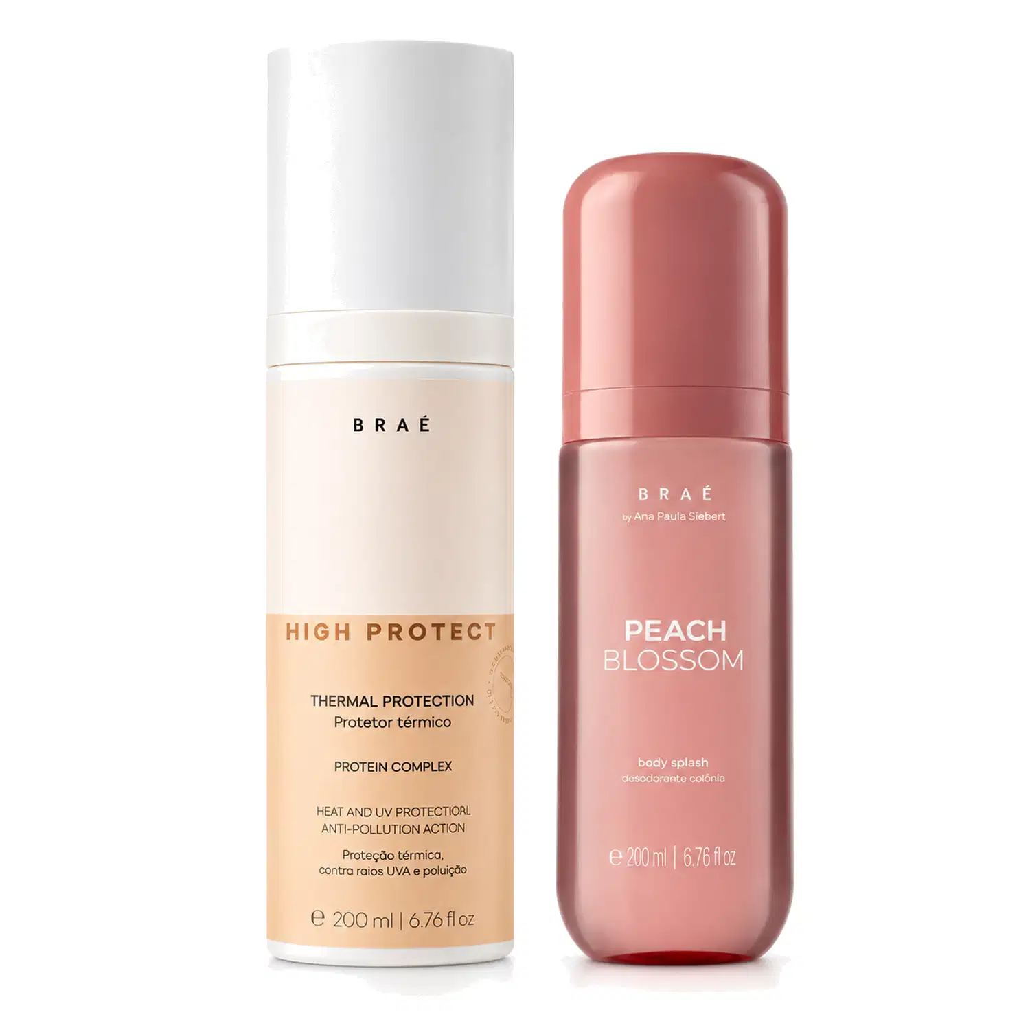 Kit High Protect + Body Splash Peach Blossom 200ml
