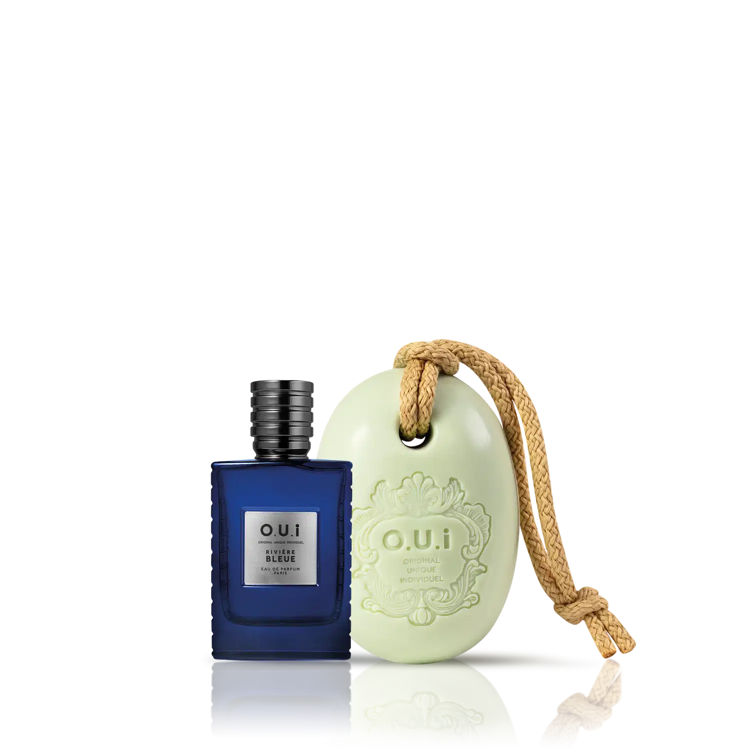 Kit O.U.i Rivière Bleue Masculino - Eau de Parfum 30ml + Sabonete em Barra 190g