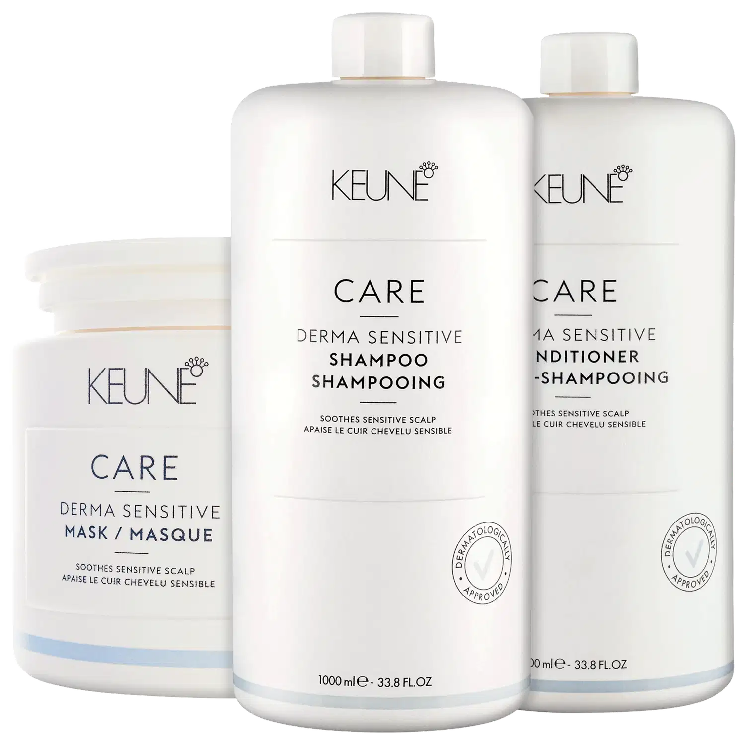 Kit Keune Care Derma Sensitive Salon Trio (3 Produtos)