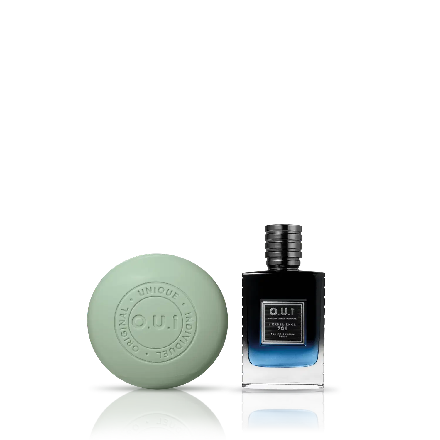 Kit O.U.i L'Expérience 706 Masculino - Eau de Parfum 30ml + Sabonete de Barbear 90g