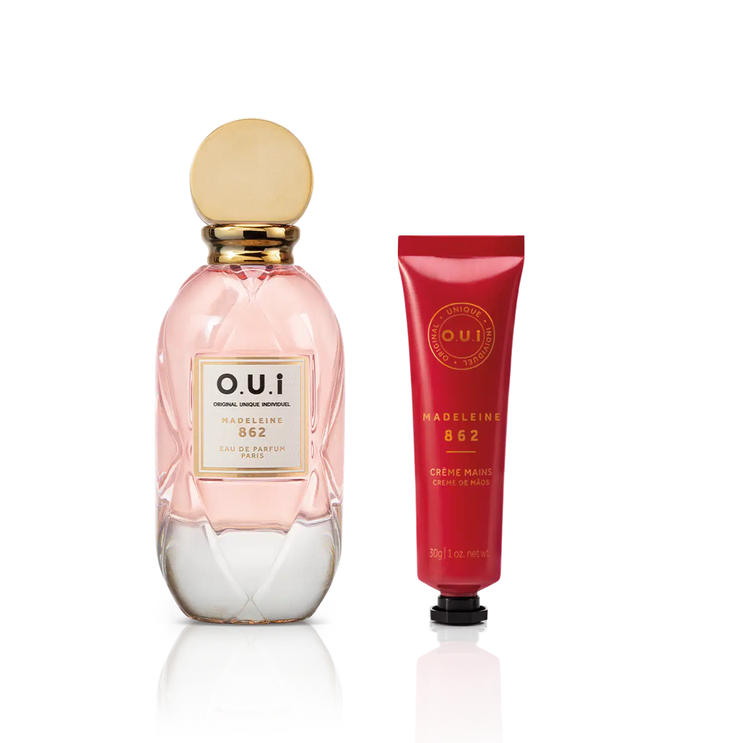 Combo Madeleine 862: Eau De Parfum 75ml + Creme Para Mãos 30g
