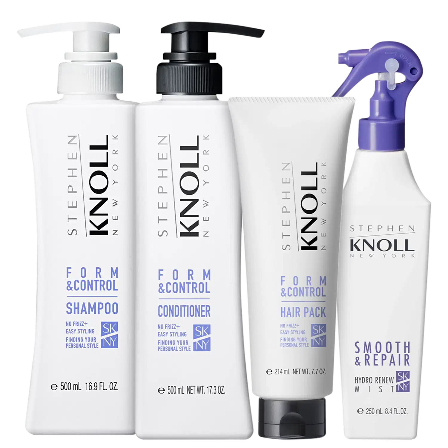 Kit Stephen Knoll Form & Control Smooth Repair Plus (4 Produtos)