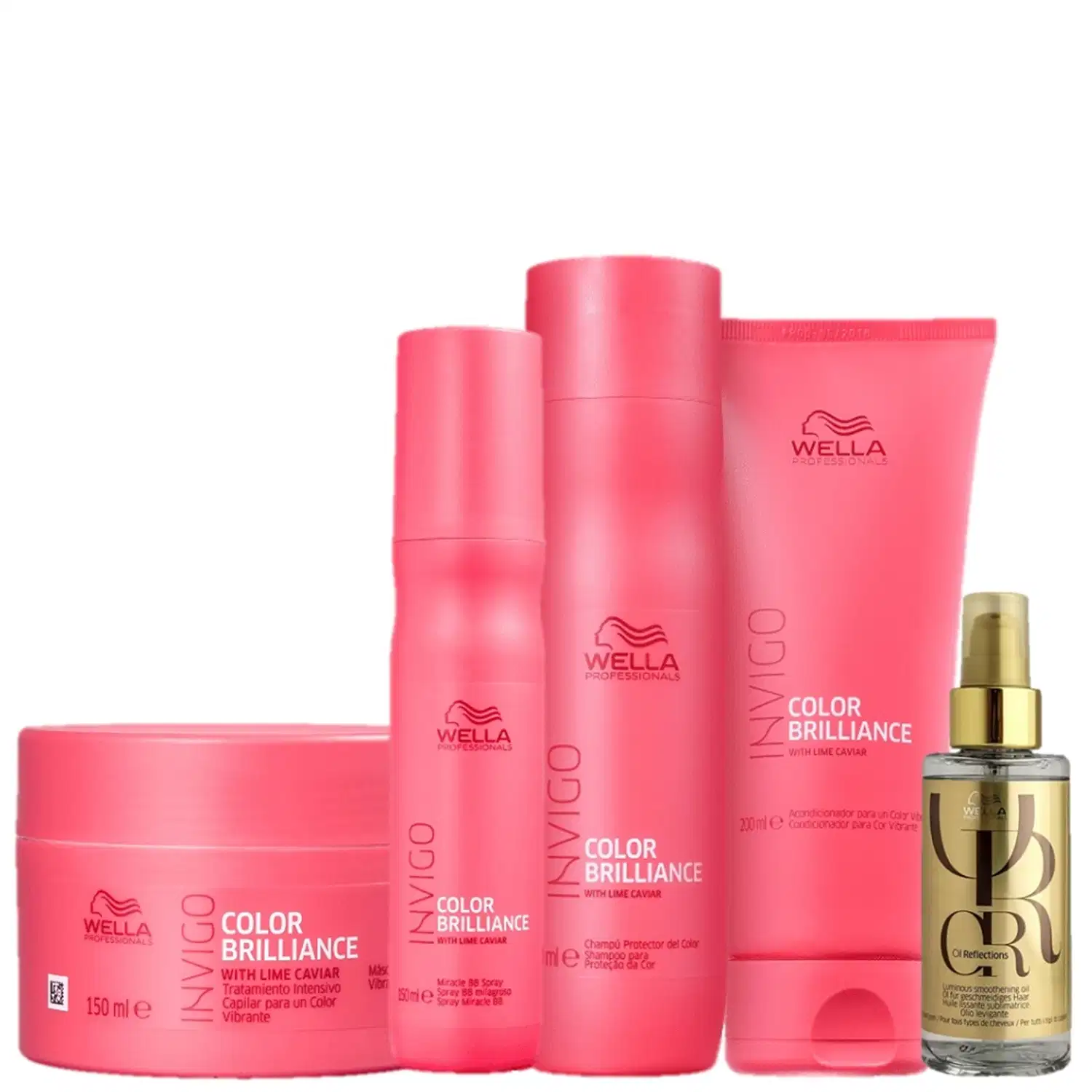 Wella Professionals Invigo Color Brilliance Kit Completo Home Care (5 Produtos)