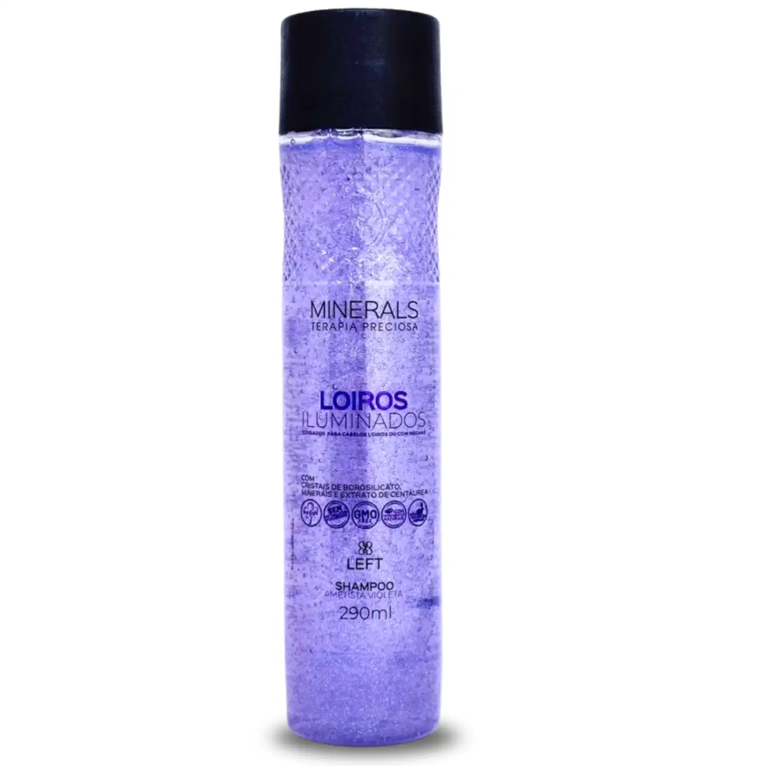 Shampoo Loiros Iluminados Ametista Violeta 290ml Minerals