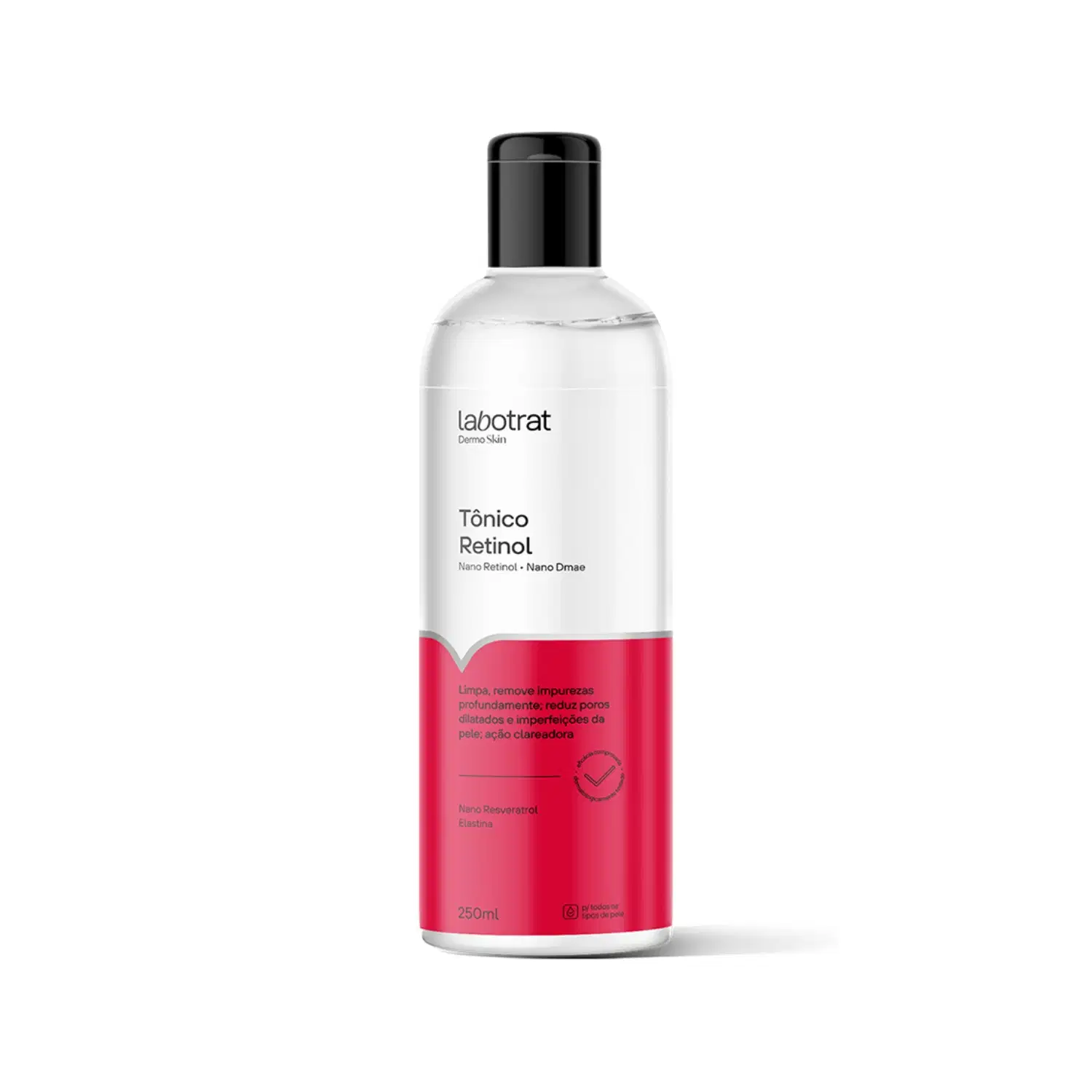 Tônico Facial Retinol Clareador Dermo Skin Labotrat 250ml