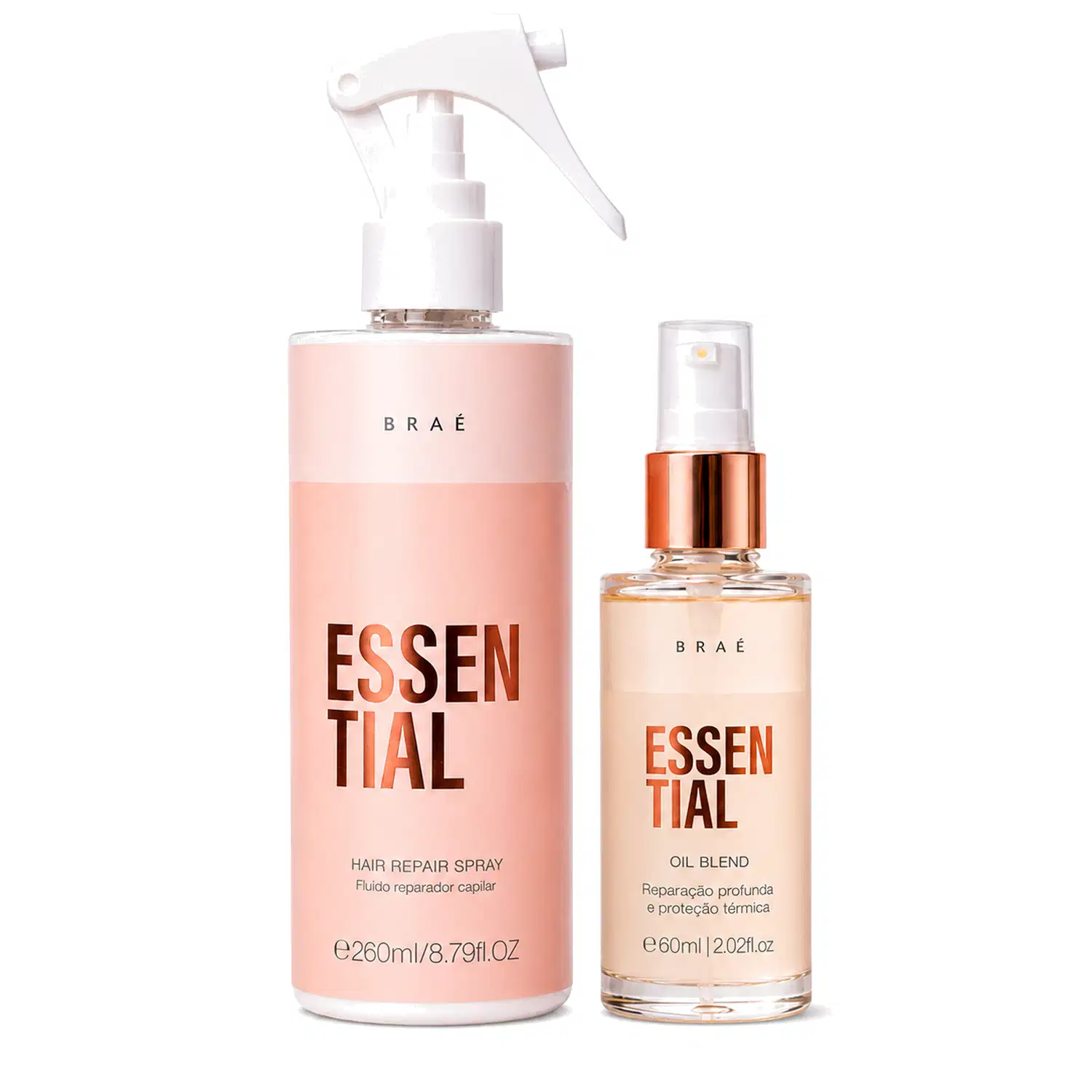 Kit Braé Essential - Fluído 260ml + Óleo 60ml