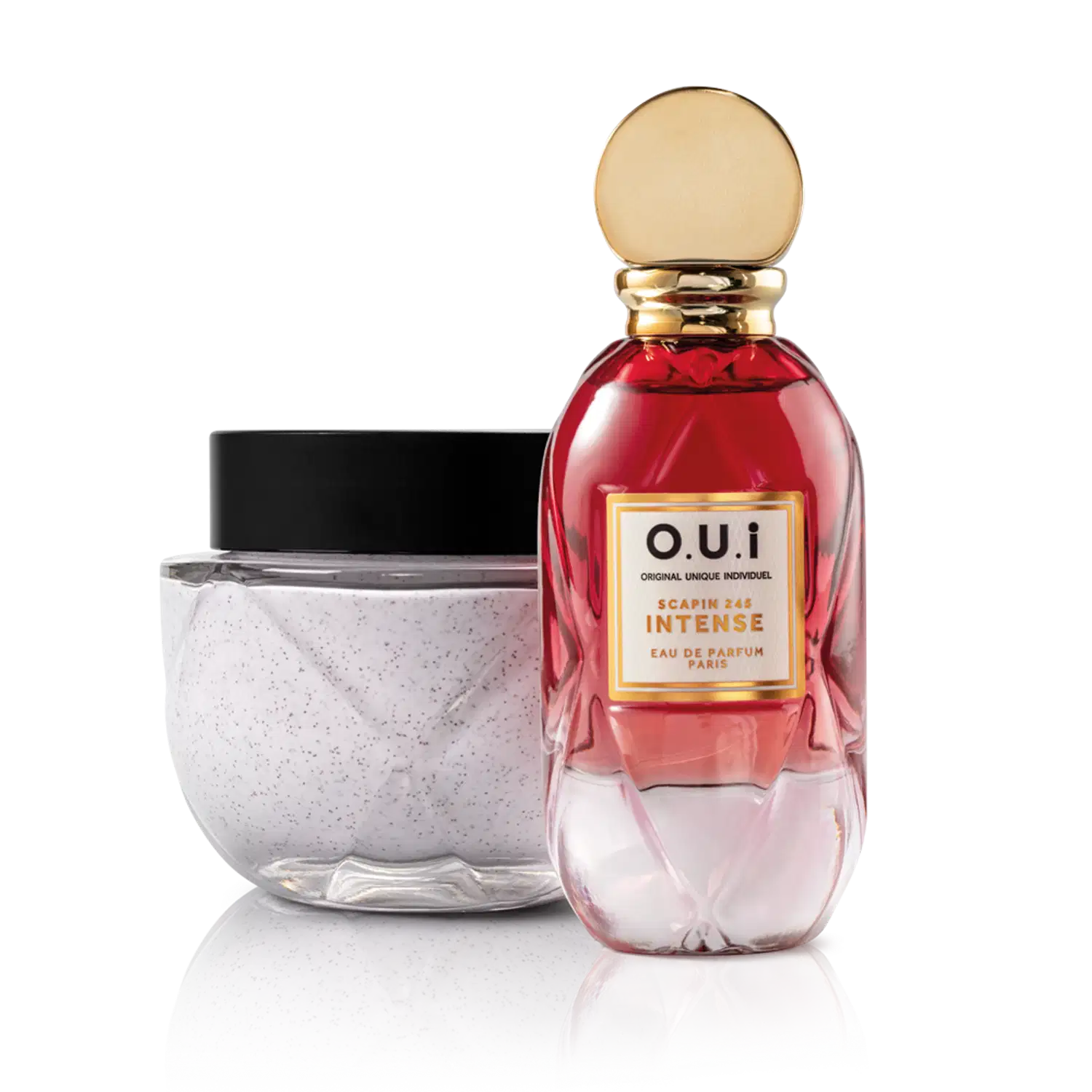 Combo Scapin 245 Intense Eau De Parfum 75ml + Rouge Luxe Esfoliante Corporal 200g