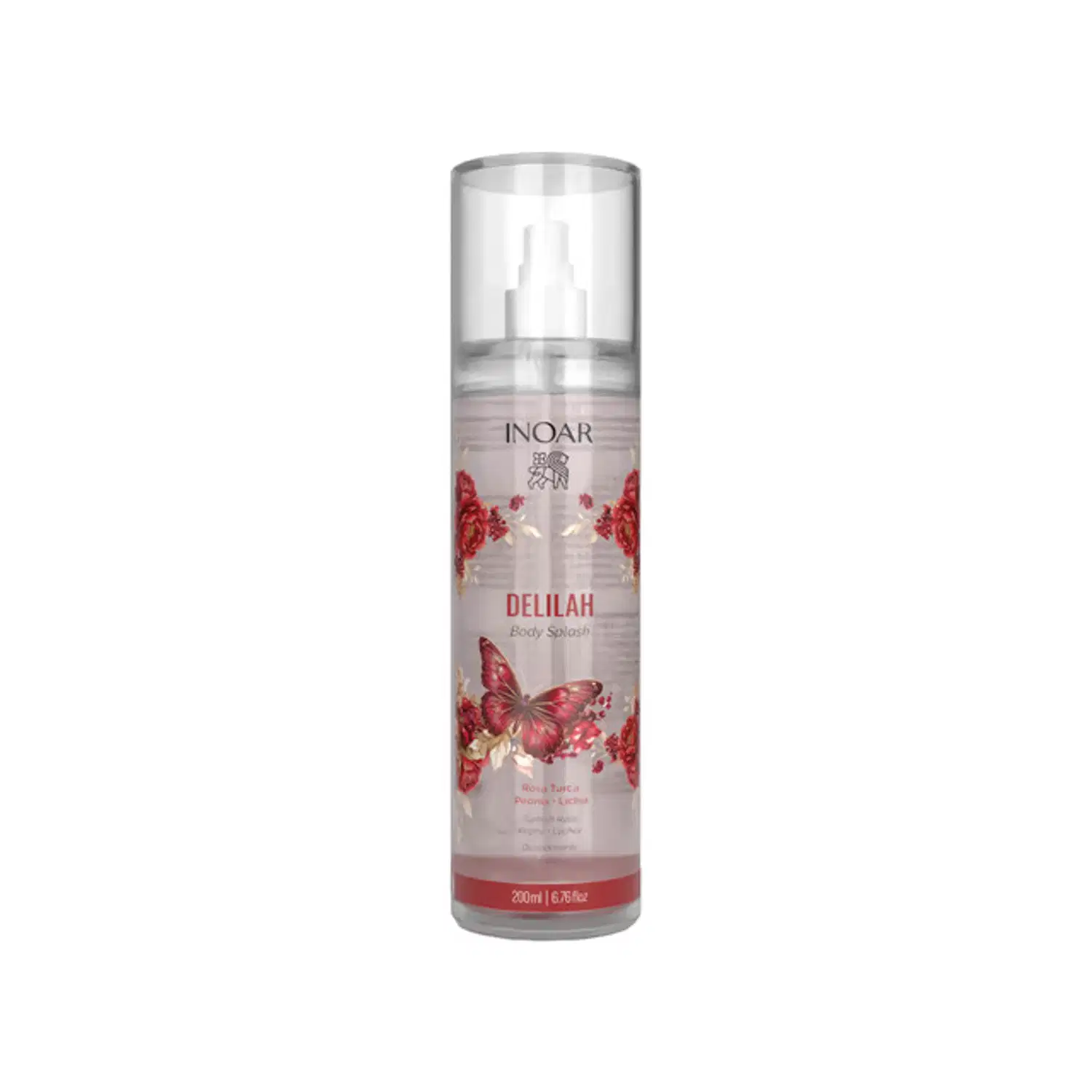 Inoar Body Splash Delilah Floral Frutado Elegante 200ml