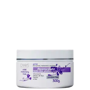 Charis Violet Desamarelador - Máscara Capilar 300g