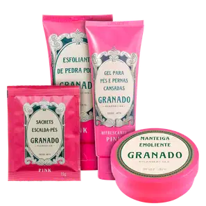 Kit Granado Pink SPA Relaxante para os Pés (4 Produtos)