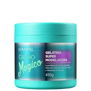 Lowell Cacho Mágico Super Modeladora - Gelatina Ativadora de Cachos