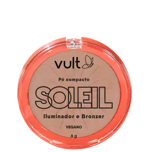 Vult Soleil Compacto - Iluminador e Bronzer em Pó 6g