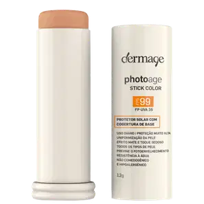 Dermage Photoage Stick FPS 99 Cor Nude - Protetor Solar com Cor
