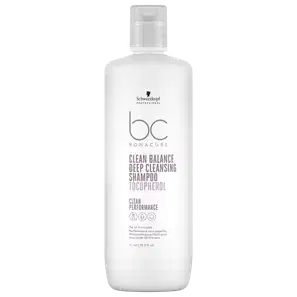 Schwarzkopf Professional BC Bonacure Clean Performance Clean Balance Deep Cleansing - Shampoo 1L