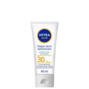 NIVEA Sun Toque Seco Antissinais FPS 30 - Protetor Solar Facial 40ml