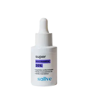 Sallve Super Niacinamida 20% - Sérum Redutor de Marcas