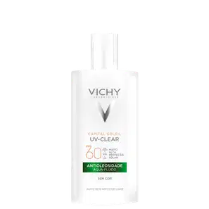 Vichy Capital Soleil UV Clear FPS60 - Protetor Solar Facial 40g