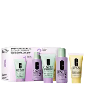 Kit Clinique Skincare Rotina 3 Passos Pele Mista a Oleosa (3 Produtos)